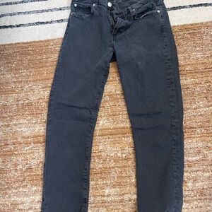 Agolde Charcoal Denim Jeans